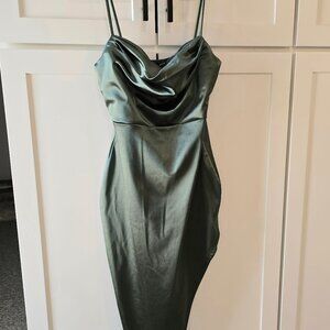 Windsor Dress Girls Sz Large Green Homecoming Formal Prom Wedding